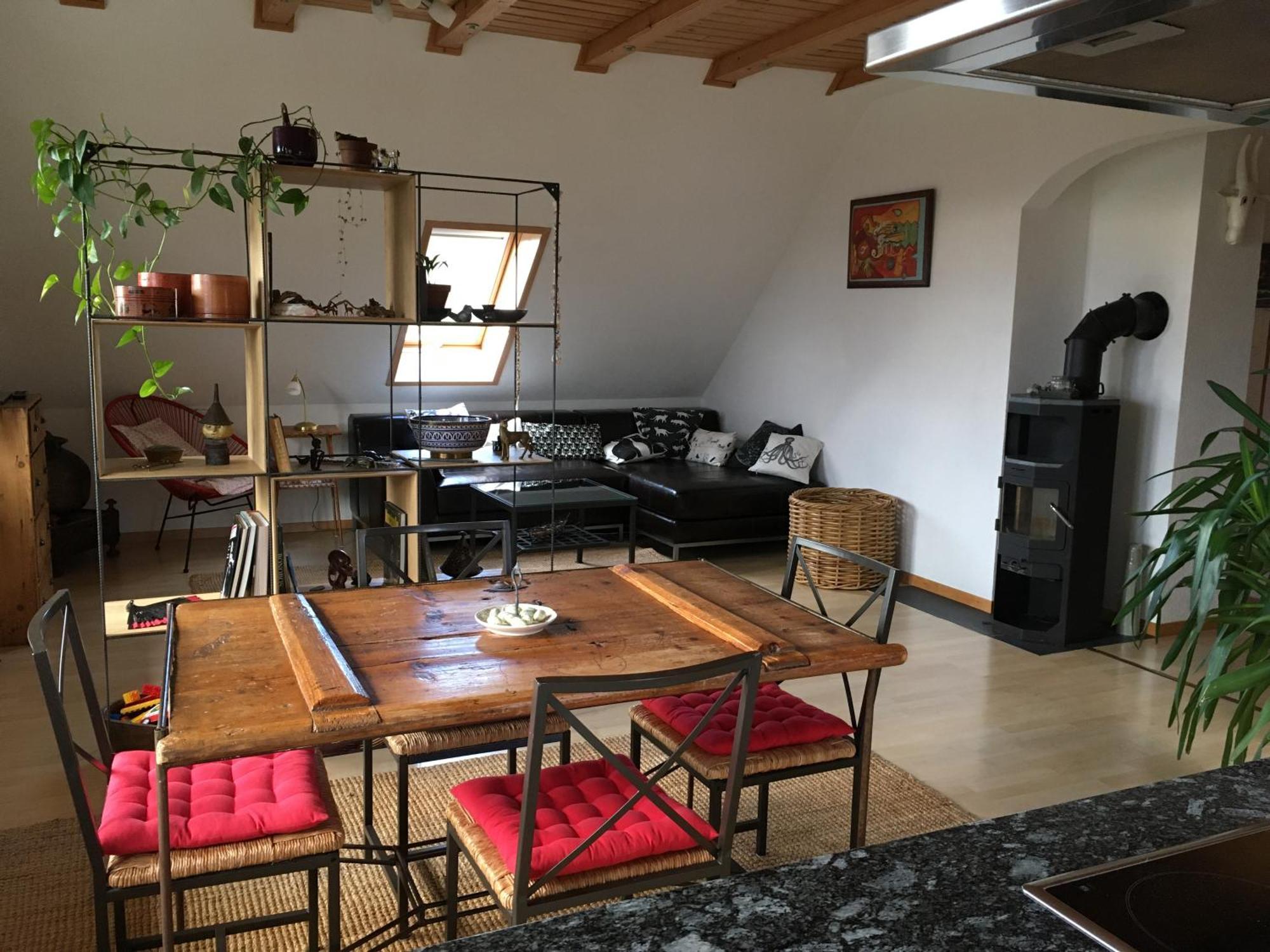 3,5 Zimmerferienwohnung Schwalbenaescht Rueeggisberg Luaran gambar